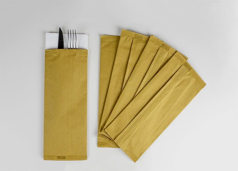 Porta Posate in Carta Paglia 1000pz